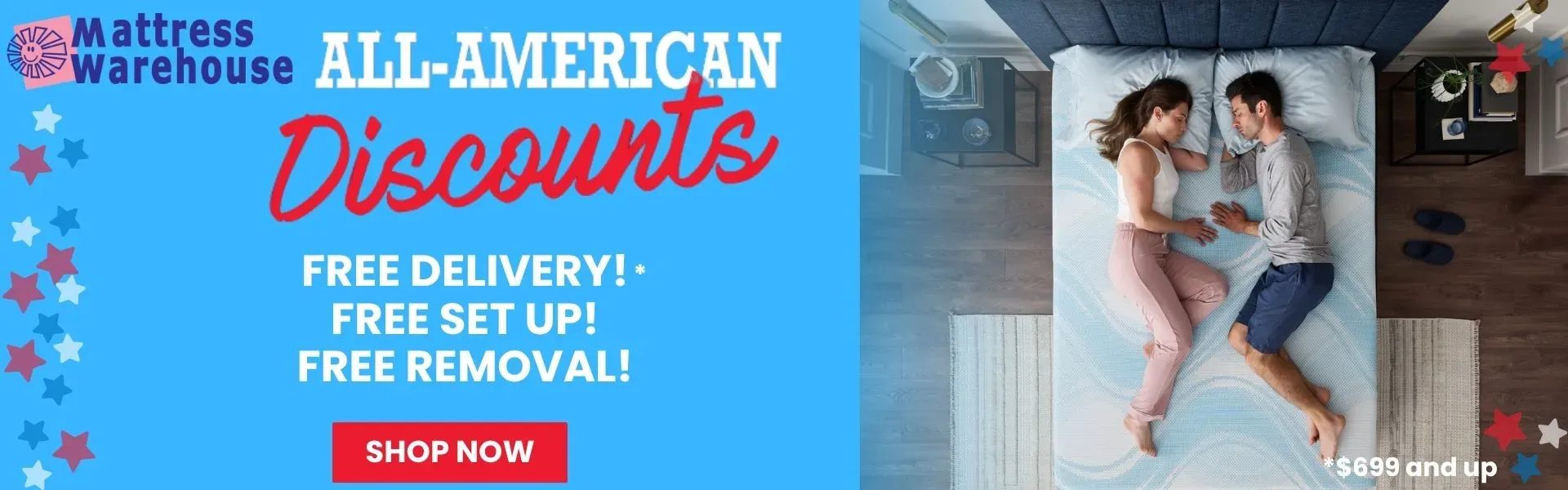 All American Discounts are Here! 